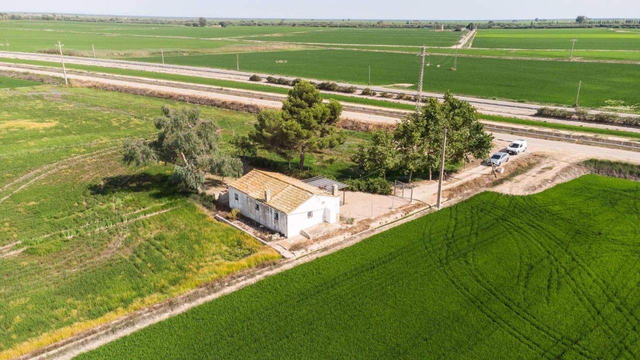 Quet - Casa Rural Con Piscina Privada En El Delta Del Ebro - Deltavacaciones Deltebre Exterior foto